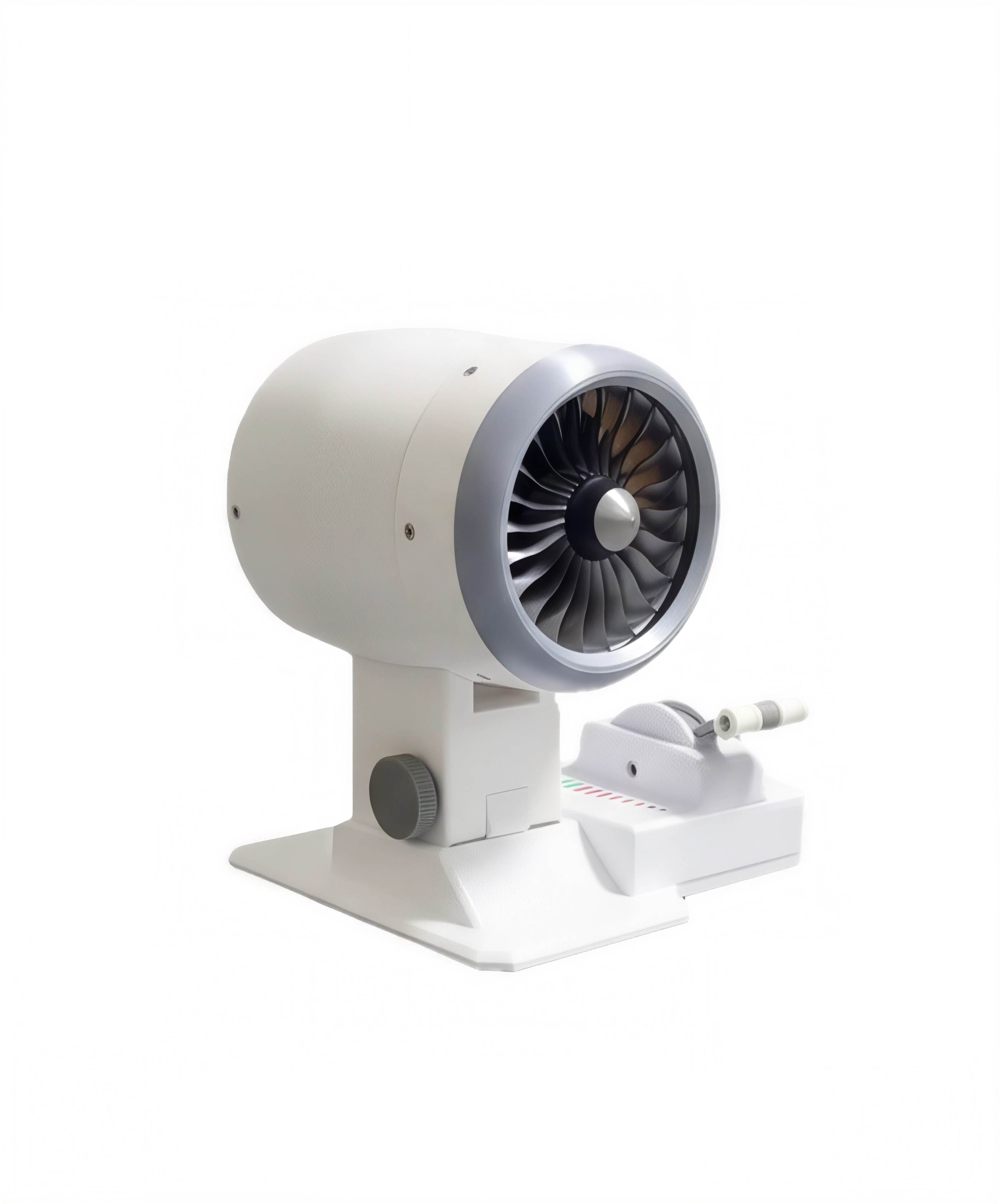 Aircraft Engine Desktop Fan | LED Turbine Cooling