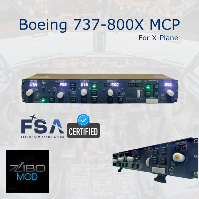 Boeing 737 MCP PRO (Prepar3D Version) – Cockpit phD