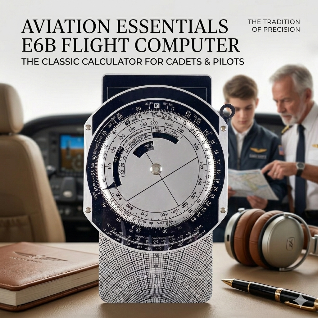 Cockpit phD E6B - Metal Flight Computer | Aluminum Wind Calculator