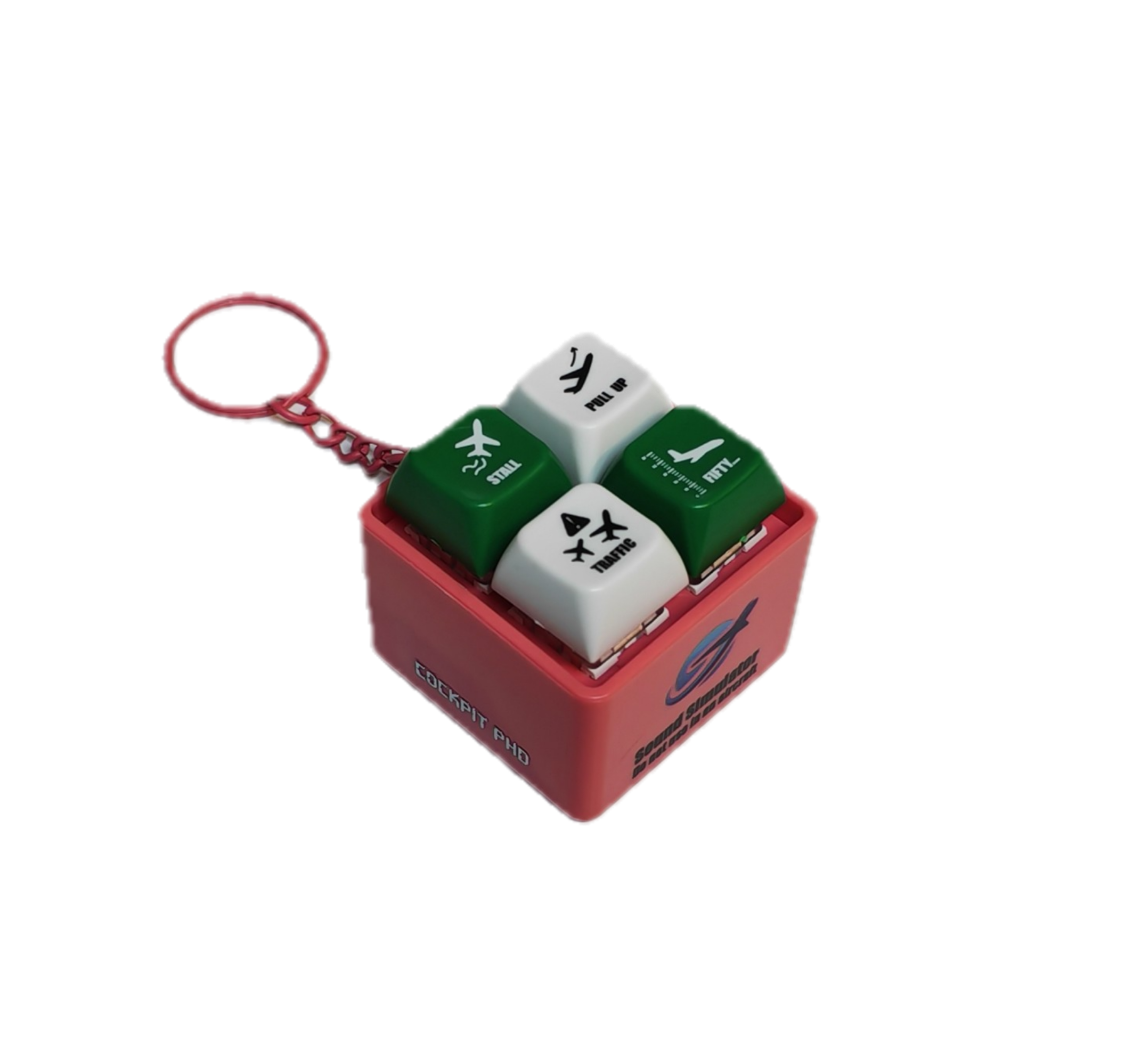 Aural Warning Simulator Keychain  | Blind Box