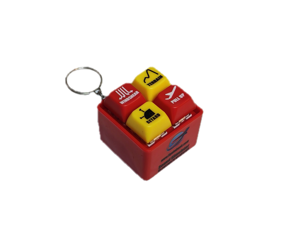Aural Warning Simulator Keychain  | Blind Box