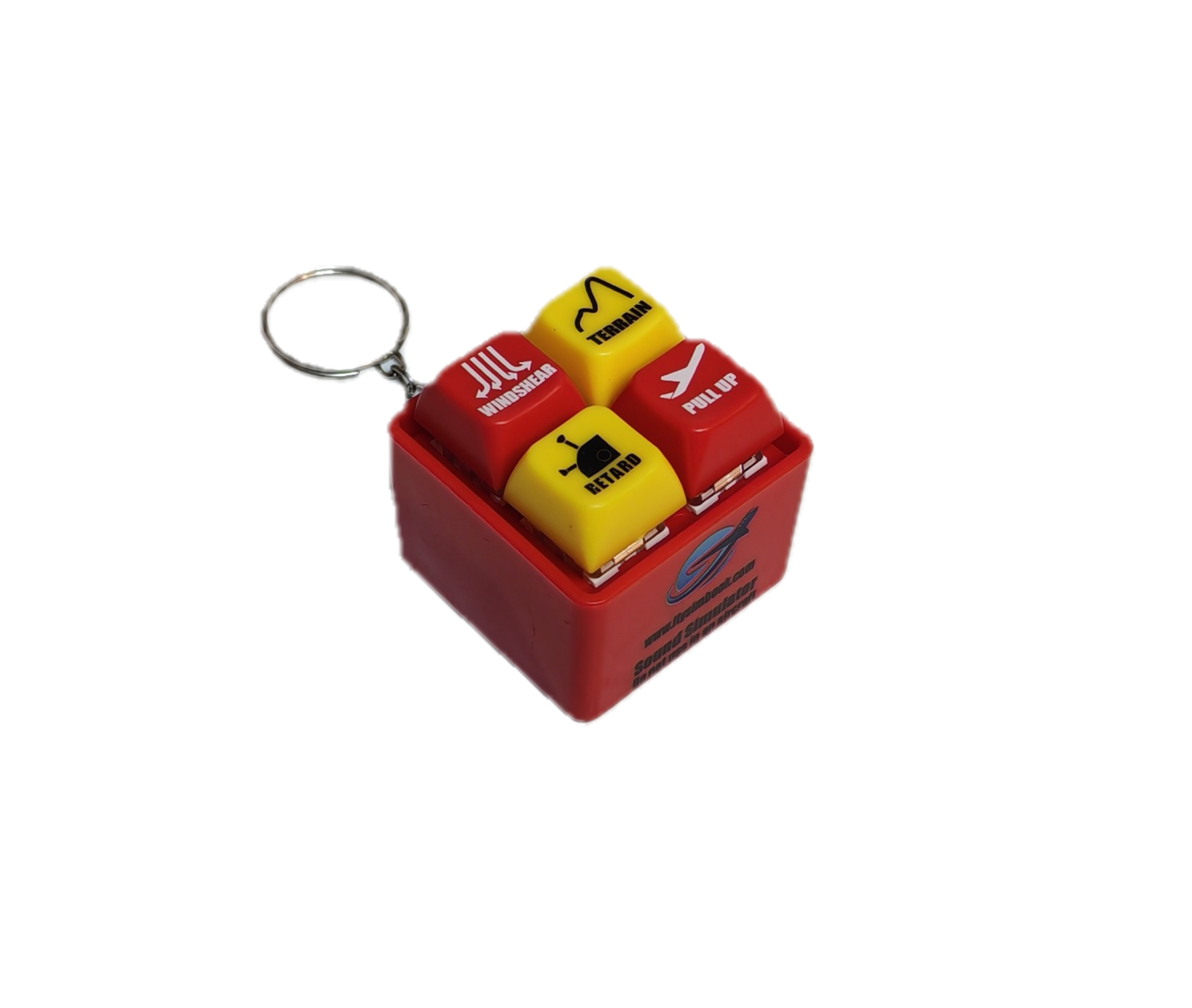 Aural Warning Simulator Keychain  | Blind Box