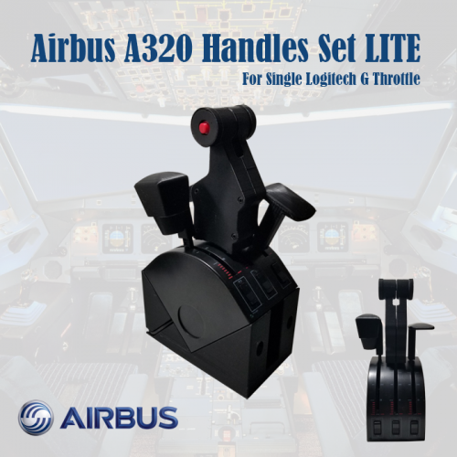 positur lærken svag Airbus A320 Handles Set (Single Arm Dual Version) for Logitech G Pro  Throttle