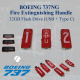 737NG Fire Extinguisher Handle USB Flash Drive Set (32GB x 3)