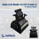 Airbus A340 Handles Set LITE for Logitech G Pro Throttle (Version 2)