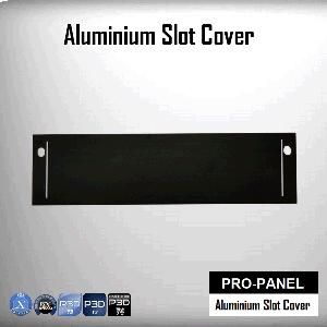 Aluminium Slot Cover for Panel Stand